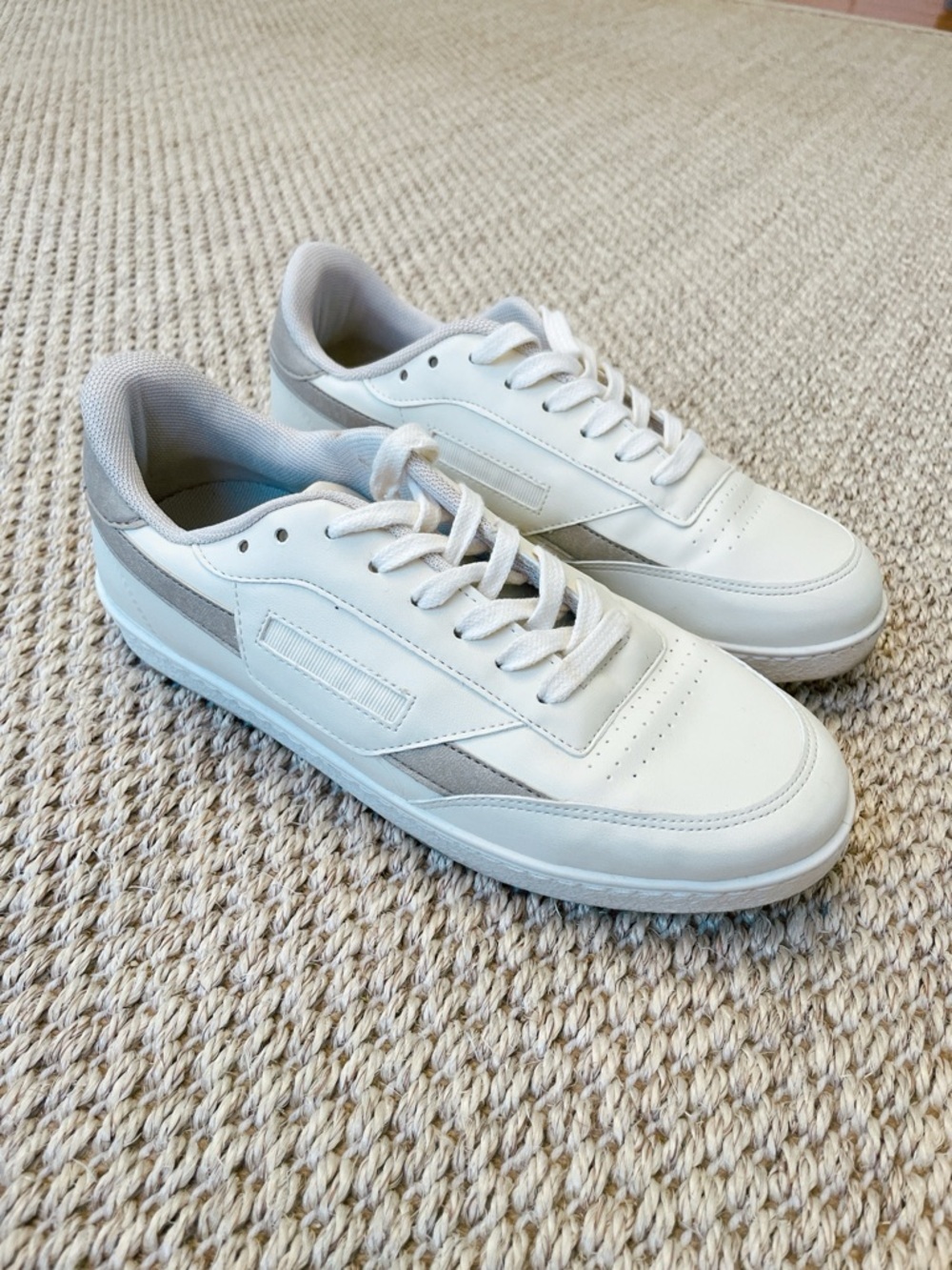 Oliver Cabell Womens Vegan 481 Cream Sneakers S 38